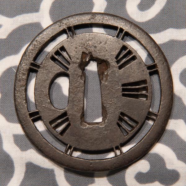 Katchushi Wheel Tsuba