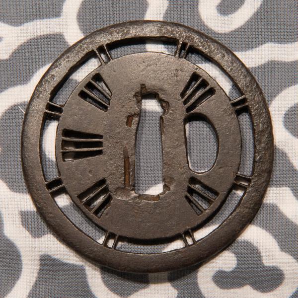 Katchushi Wheel Tsuba