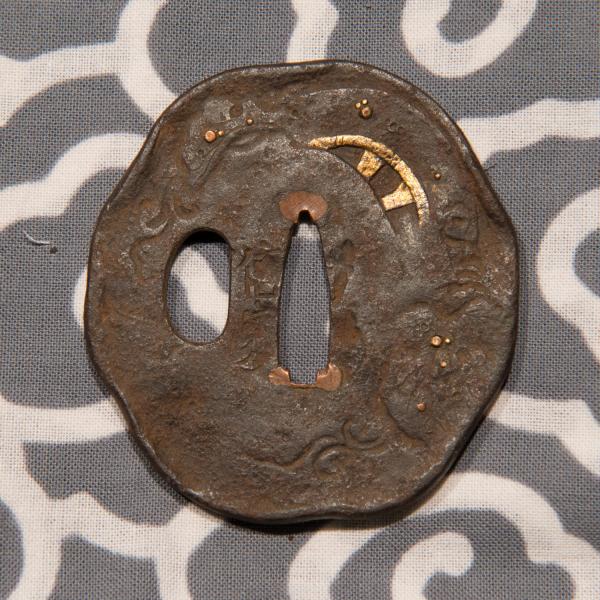 Nobuie style tsuba