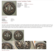 Large Namban Tsuba